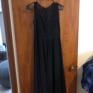 Miusole sleeveless lace vneck dress